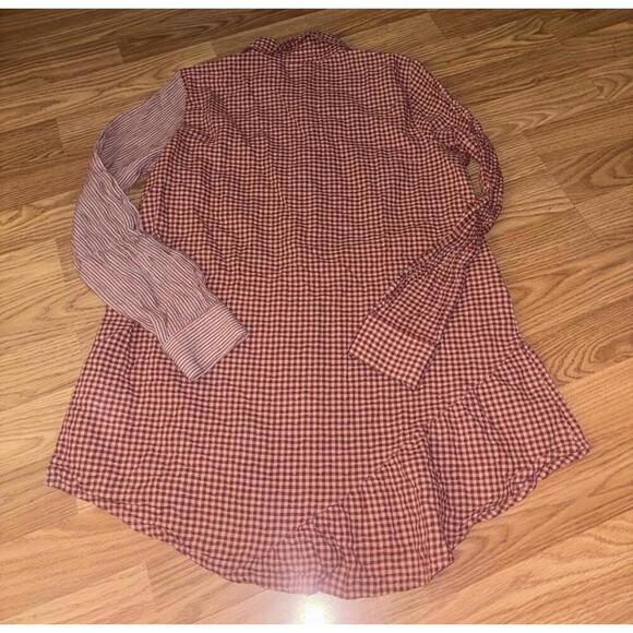 LOGO By Lori Goldstein Checkered Button Shirt Size XS - Picture 9 of 9